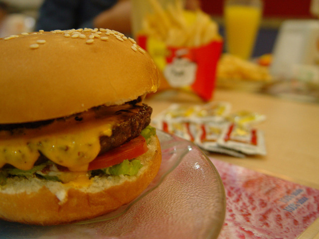A picture of fast food that's bad for diabetics