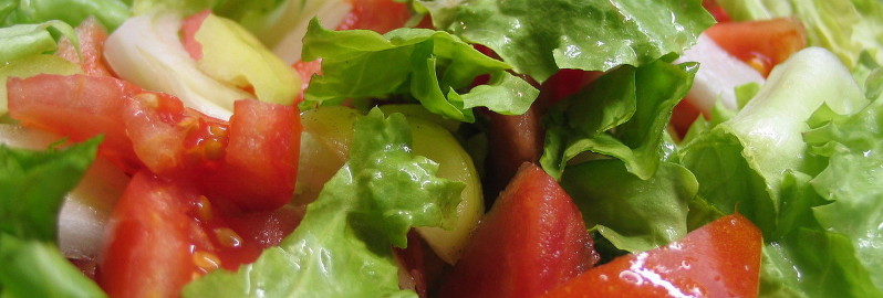 A picture of salad