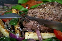 Steak and herb dish
